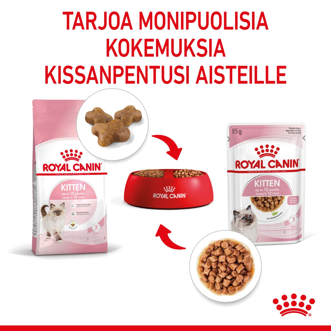 Royal Canin Kitten Gravy kissanpennun märkäruoka