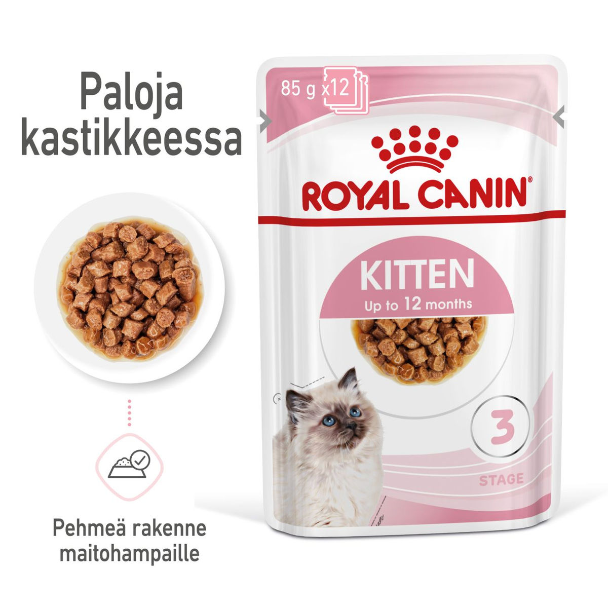 Royal Canin Kitten Gravy kissanpennun märkäruoka