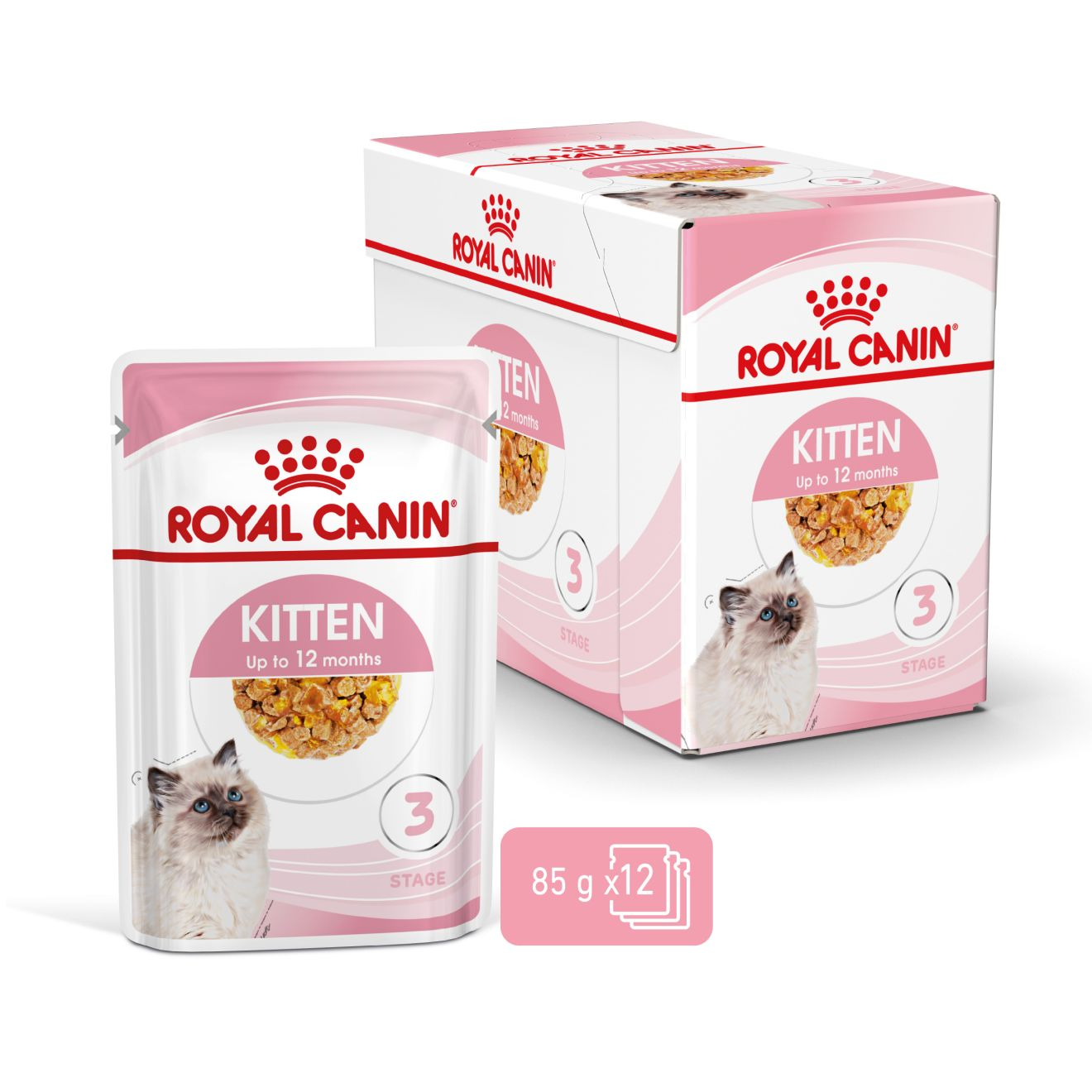 Royal Canin Kitten Jelly kissanpennun märkäruoka