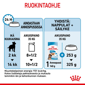 Royal Canin Maxi Puppy Gravy koiranpennun märkäruoka