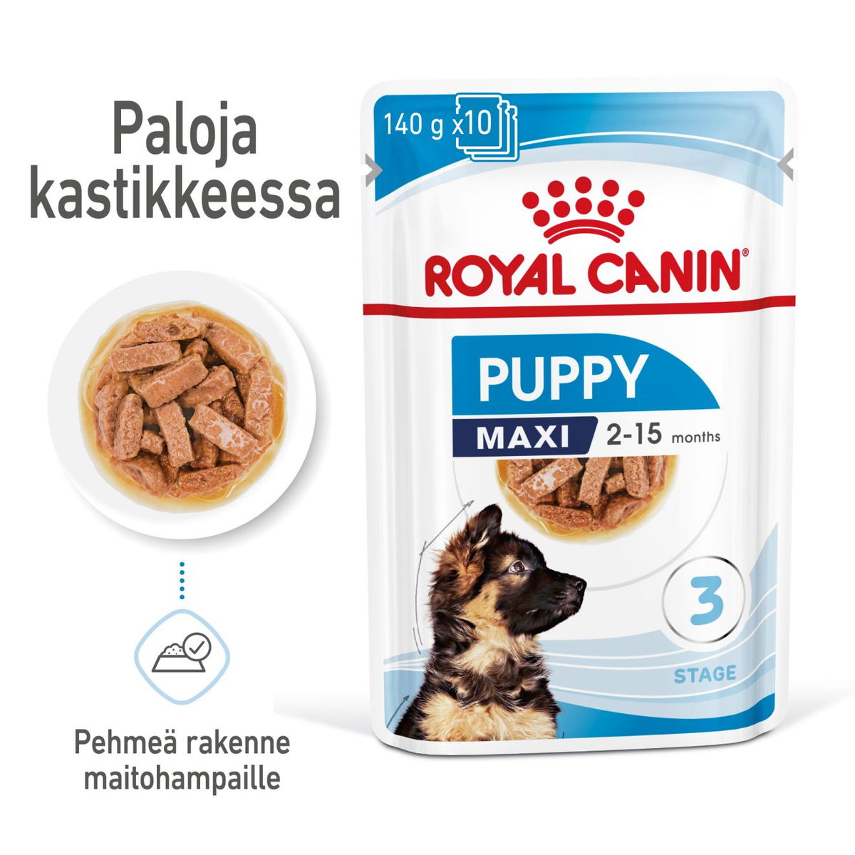 Royal Canin Maxi Puppy Gravy koiranpennun märkäruoka