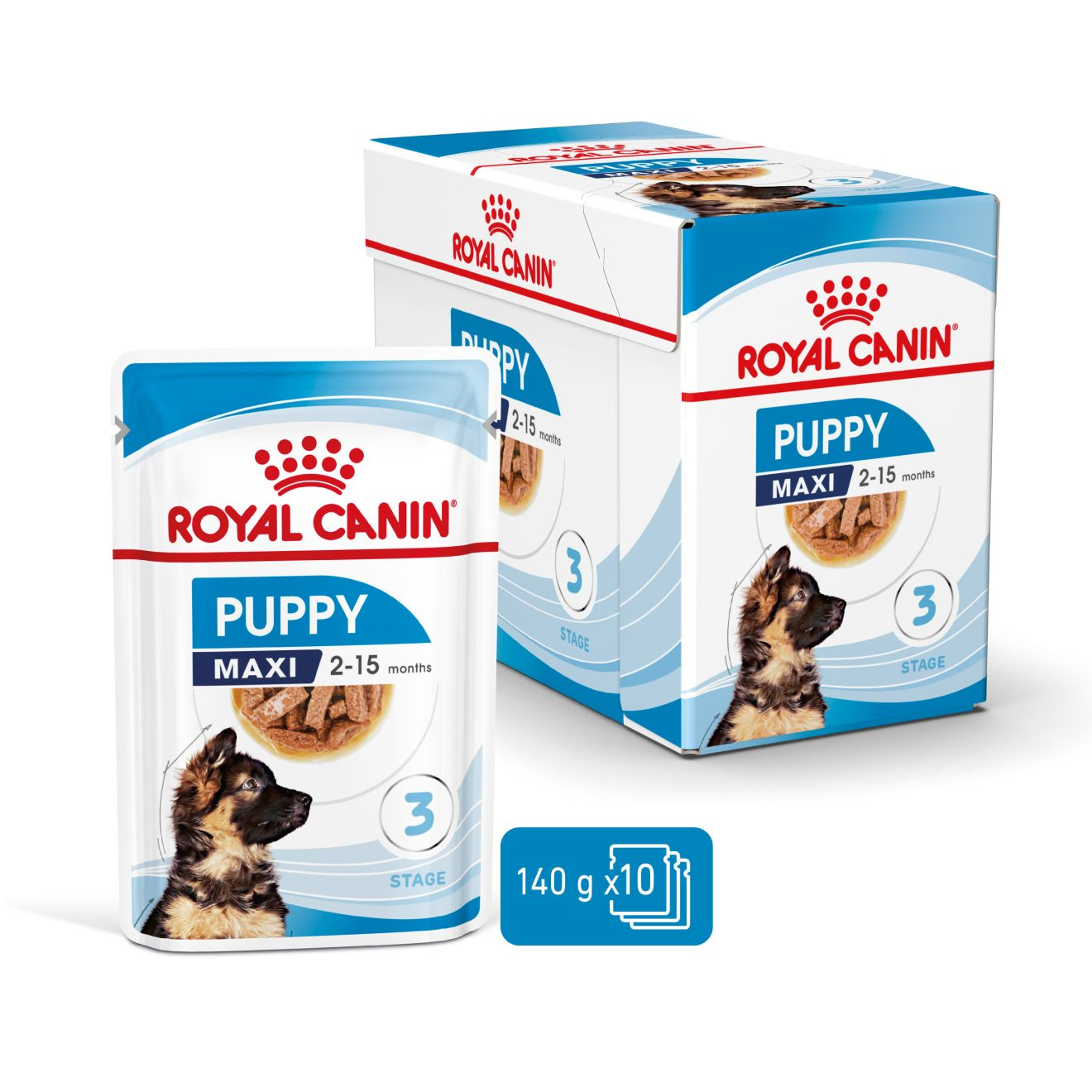 Royal Canin Maxi Puppy Gravy koiranpennun märkäruoka