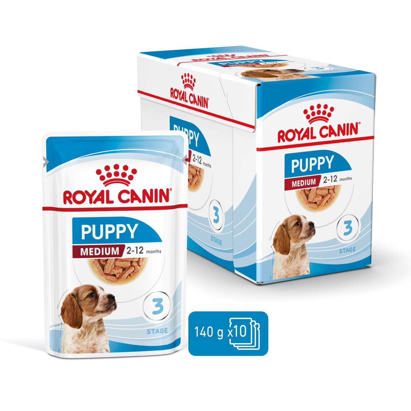 Royal Canin Medium Puppy Gravy koiranpennun märkäruoka