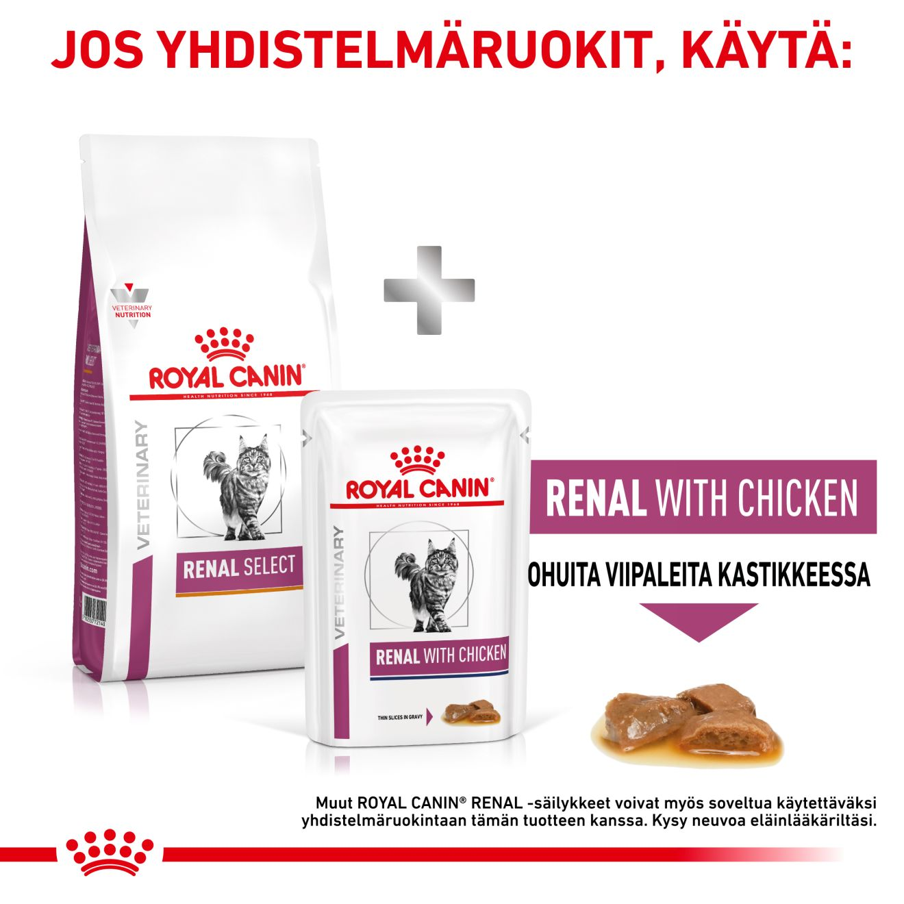 Royal Canin Veterinary Diets Renal Select kissan kuivaruoka