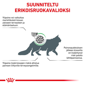 Royal Canin Veterinary Diets Weight Management Satiety kissan kuivaruoka