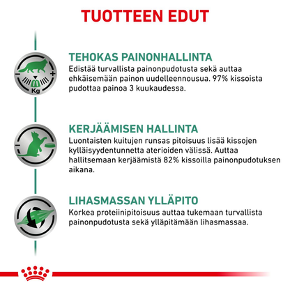 Royal Canin Veterinary Diets Weight Management Satiety kissan kuivaruoka