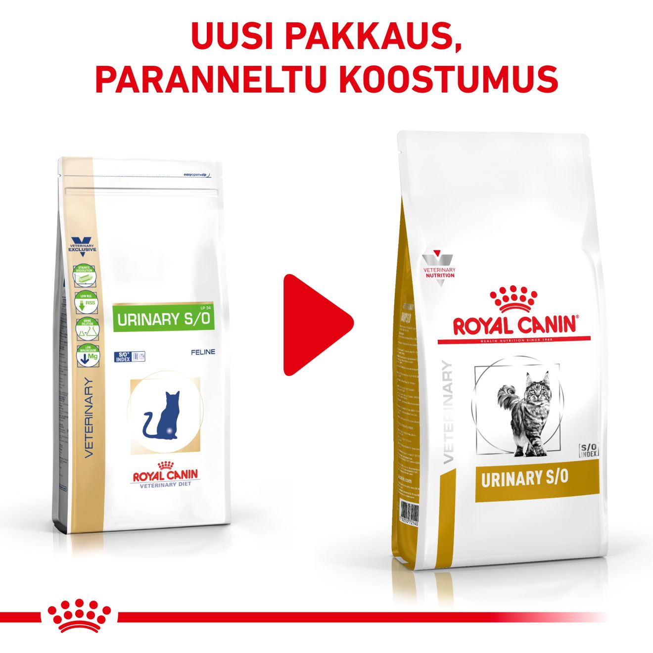 Royal Canin Veterinary Diets Urinary S/O kissan kuivaruoka