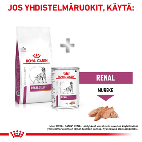 Royal Canin Veterinary Diets Renal Select koiran kuivaruoka