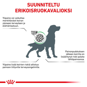 Royal Canin Veterinary Diets Weight Management Satiety koiran kuivaruoka