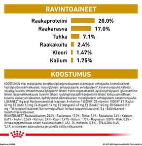 Royal Canin Veterinary Diets Urinary S/O Ageing koiran kuivaruoka