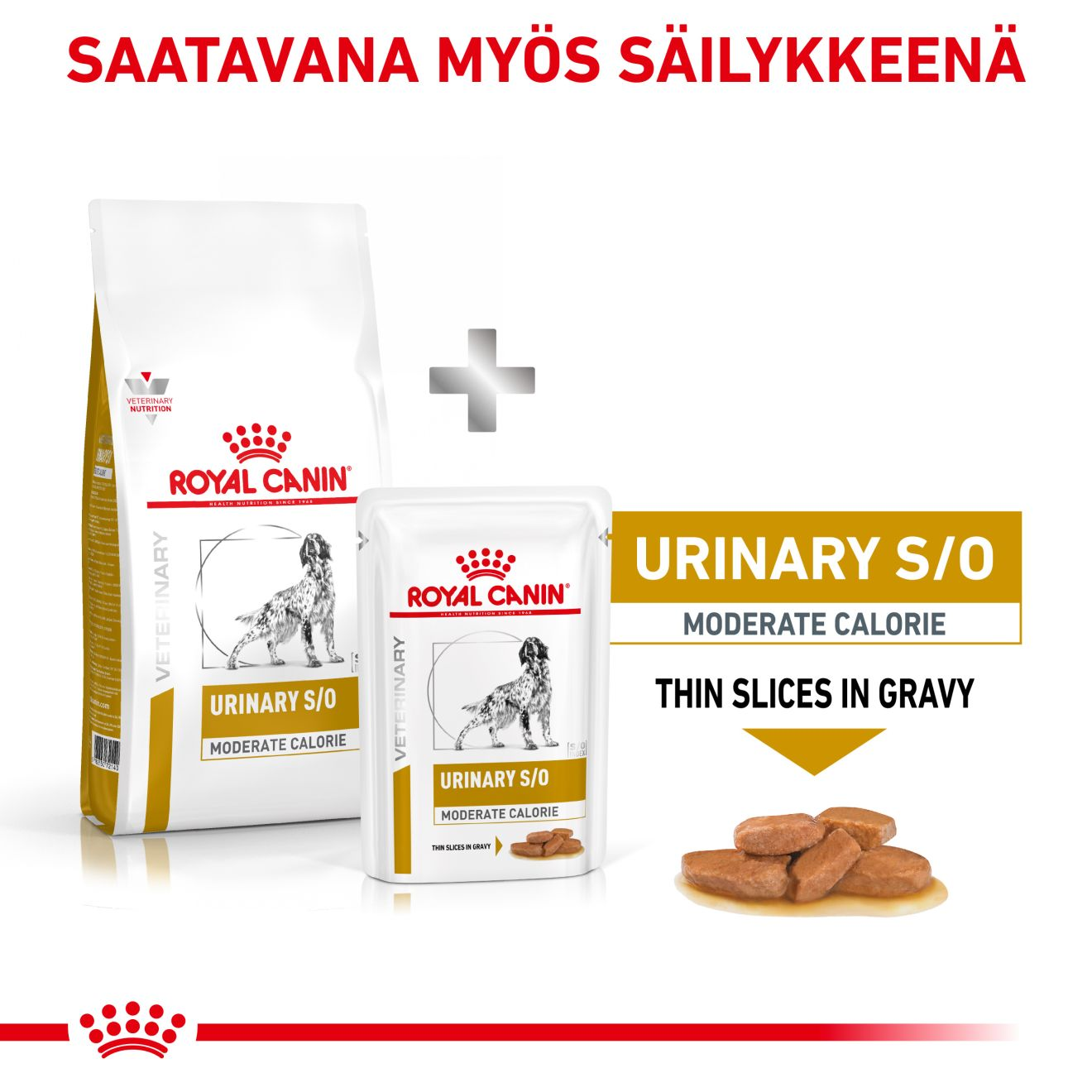 Royal Canin Veterinary Diets Urinary S/O Moderate Calorie koiran kuivaruoka