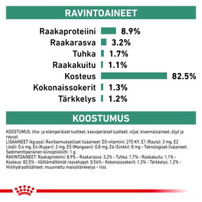 Royal Canin Veterinary Diets Weight Management Diabetic Slices In Gravy Pouch 12x85g kissan märkäruoka