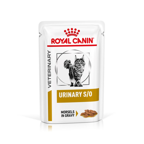 Royal Canin Veterinary Diets Urinary S/O Morcels in Gravy Pouch 12x85g kissan märkäruoka