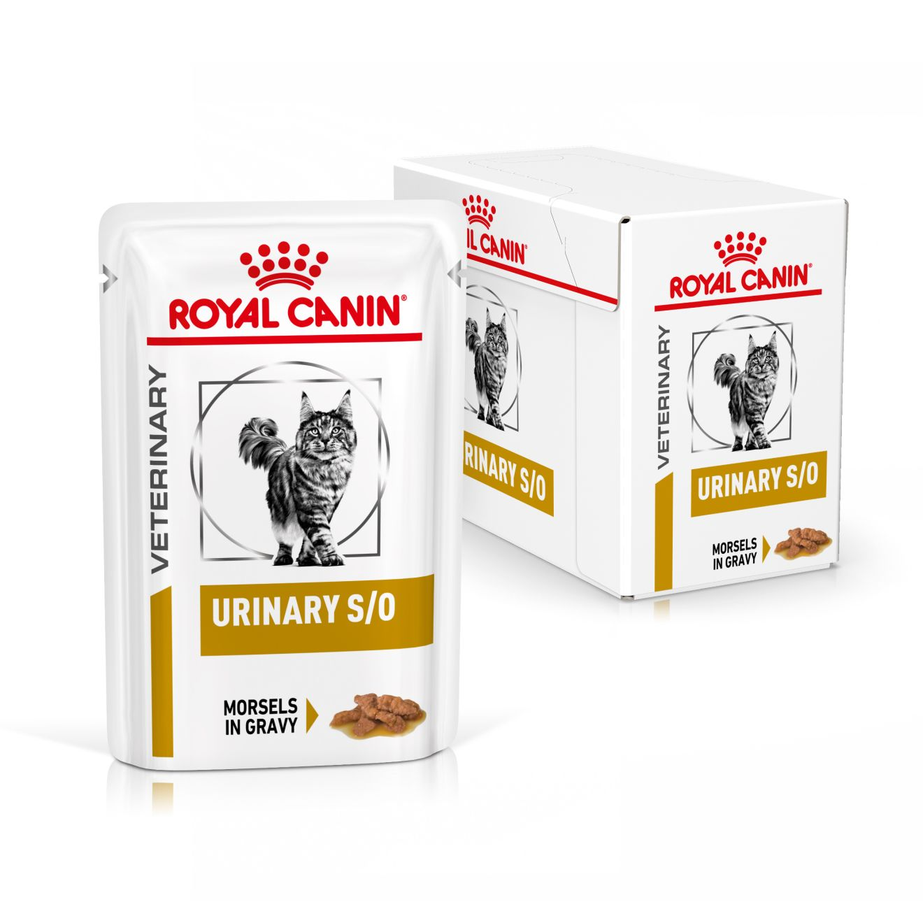 Royal Canin Veterinary Diets Urinary S/O Morcels in Gravy Pouch 12x85g kissan märkäruoka