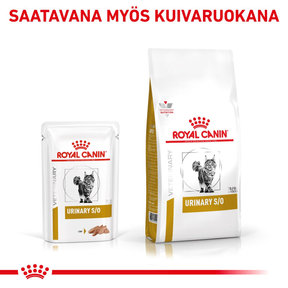 Royal Canin Veterinary Diets Urinary S/O Loaf Pouch 12x85g kissan märkäruoka