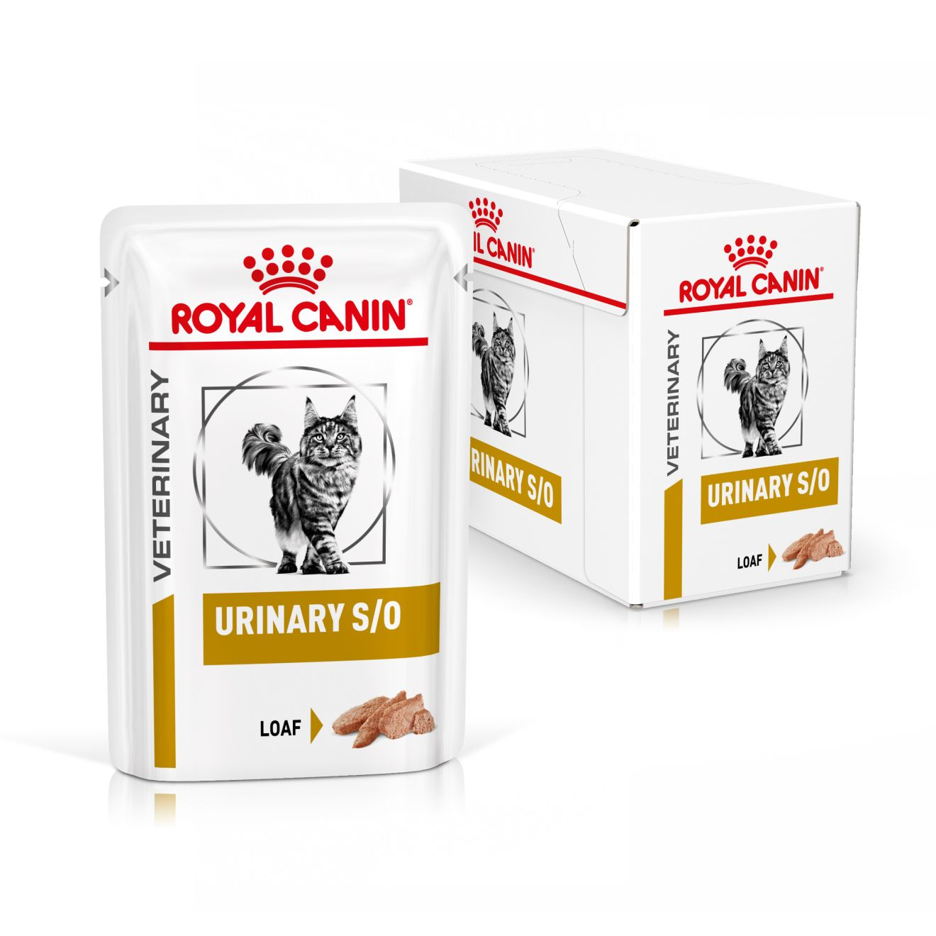 Royal Canin Veterinary Diets Urinary S/O Loaf Pouch 12x85g kissan märkäruoka