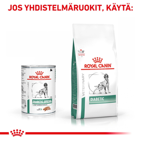 Royal Canin Veterinary Diets Weight Management Diabetic Special Low Carbohydr. Loaf Can 410g koiran märkäruoka