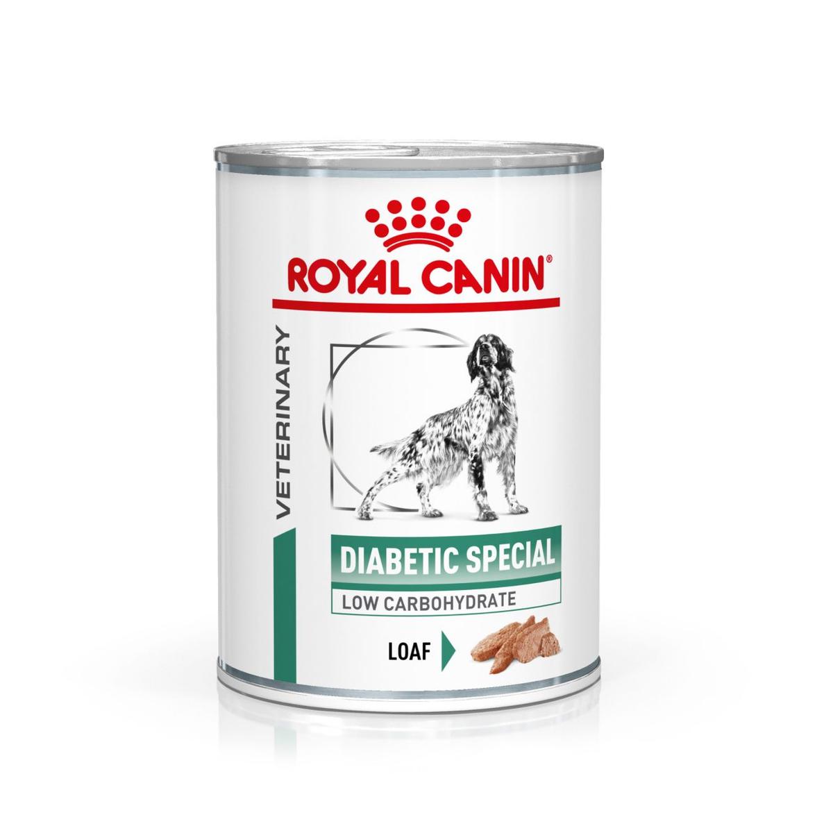 Royal Canin Veterinary Diets Weight Management Diabetic Special Low Carbohydr. Loaf Can 410g koiran märkäruoka