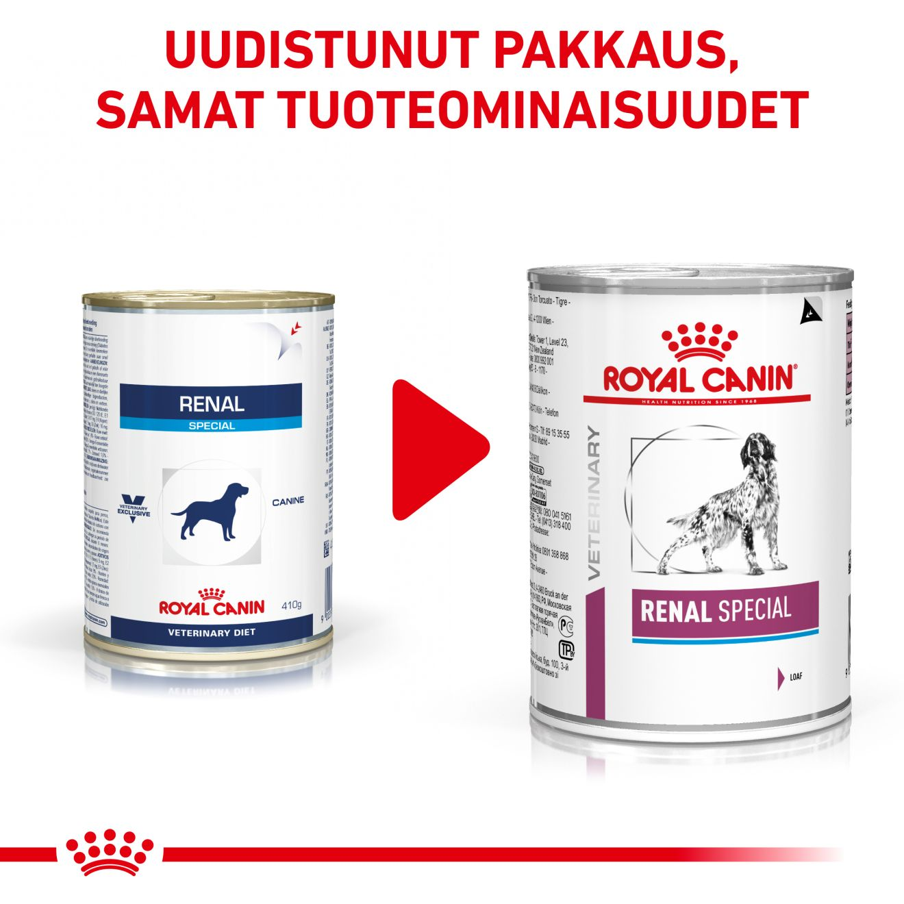 Royal Canin Veterinary Diets Renal Special koiran märkäruoka