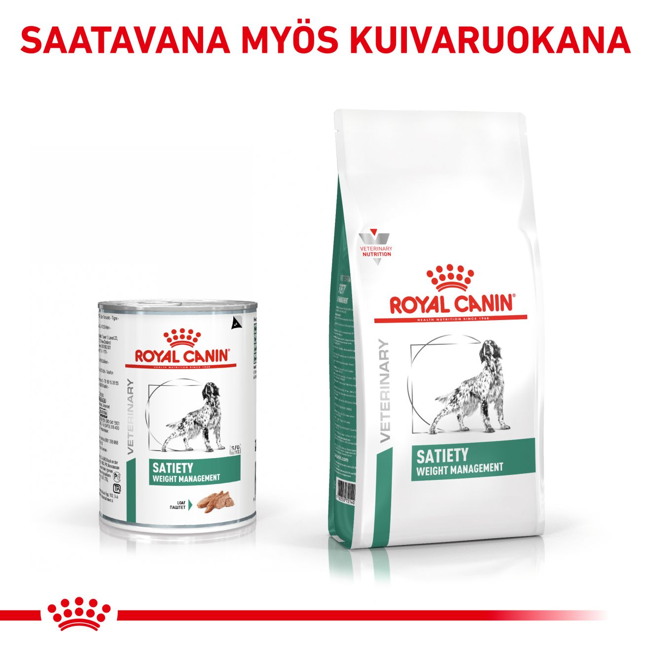 Royal Canin Veterinary Diets Weight Management Satiety Loaf Can koiran märkäruoka