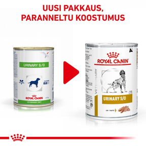 Royal Canin Veterinary Diets Urinary S/O Loaf 12x410g koiran märkäruoka