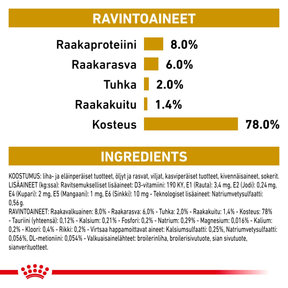 Royal Canin Veterinary Diets Urinary S/O Loaf 12x410g koiran märkäruoka