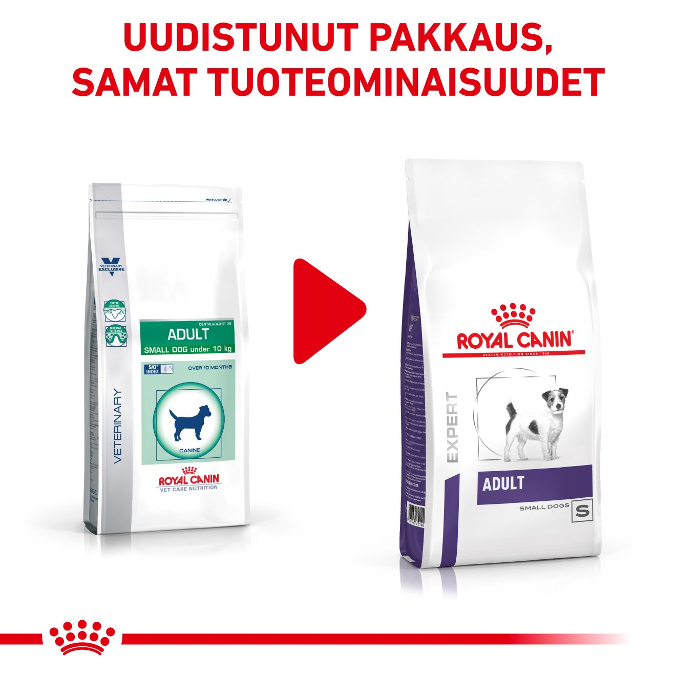 Royal Canin Veterinary Diets Health Management Adult Small dog koiran kuivaruoka