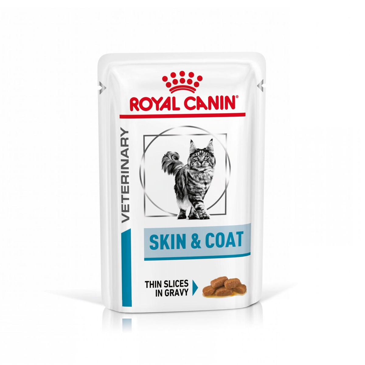 Royal Canin Veterinary Diets Derma Skin & Coat Pouch 12x85g kissan märkäruoka