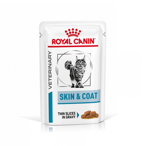 Royal Canin Veterinary Diets Derma Skin & Coat Pouch 12x85g kissan märkäruoka