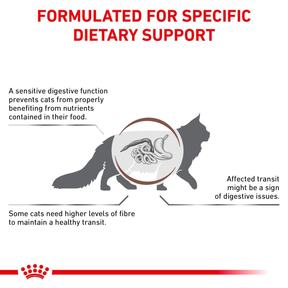 Royal Canin Veterinary Diets Gastrointestinal Fibre Response Morcels in Gravy Pouch 12x85g kissan märkäruoka