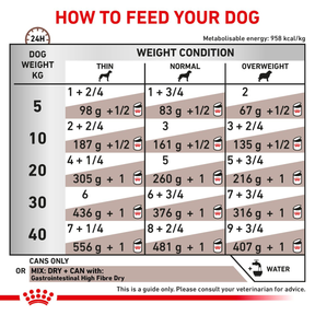 Royal Canin Veterinary Diets Gastrointestinal High Fibre Loaf Can koiran märkäruoka