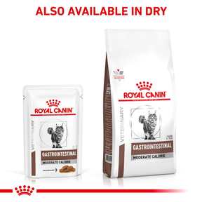 Royal Canin Veterinary Diets Gastrointestinal Moderate Calorie Slices In Gravy 12x85g kissan märkäruoka