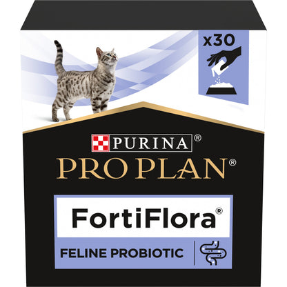 PURINA® PRO PLAN® Veterinary Diets - Fortiflora® maitohappobakteerivalmiste kissoille.