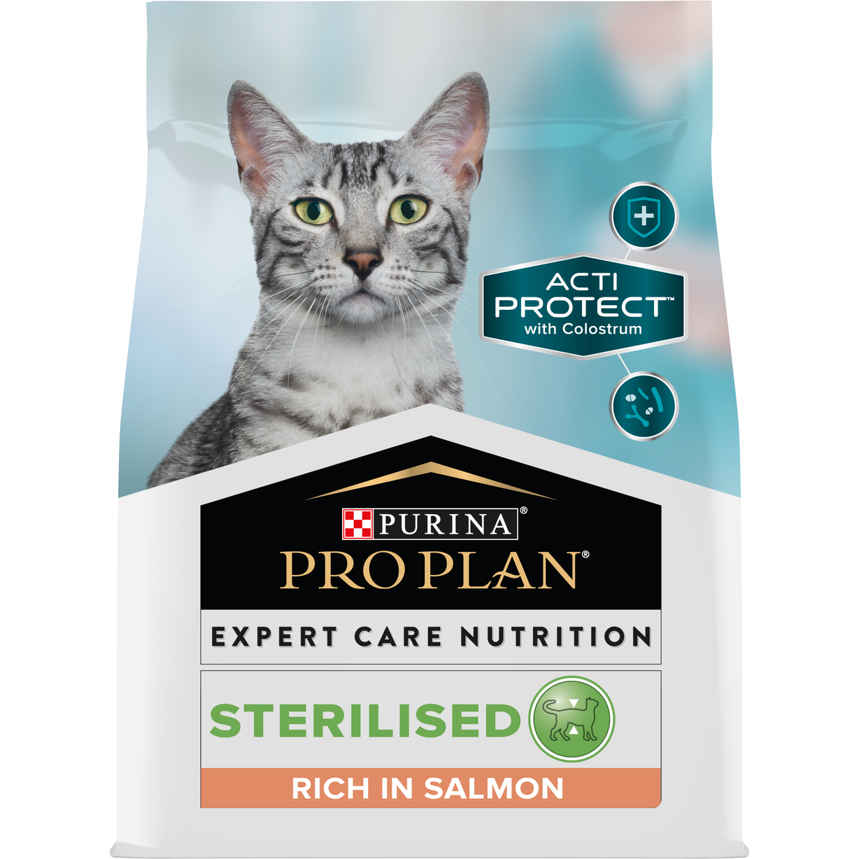 PURINA® PRO PLAN® Expert Care Nutrition - Acti-Protect™ Adult Sterilised Salmon kissanruoka.