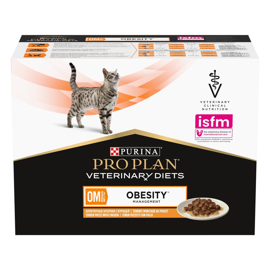 PURINA® PRO PLAN® Veterinary Diets - OM ST/OX Obesity Management märkäruoka.